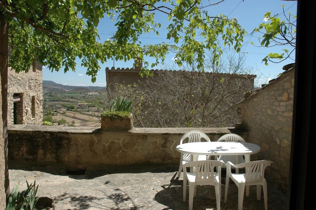 Casa Con Chimenea Y Vista Al Valle - Cal Valeriet Montsonis Екстериор снимка